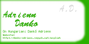 adrienn danko business card